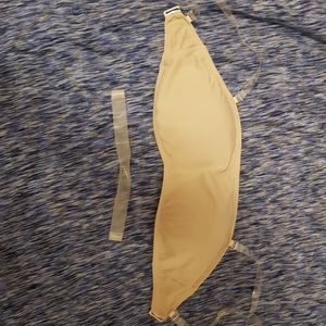 SOLD - BodyWrappers nude dance bra size L